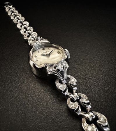 Orologio - bracciale  con  Diamanti