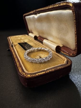 Ring - full eternity band with Diamonds