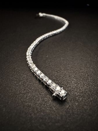 Pulsera con Diamantes 3.20 ct.