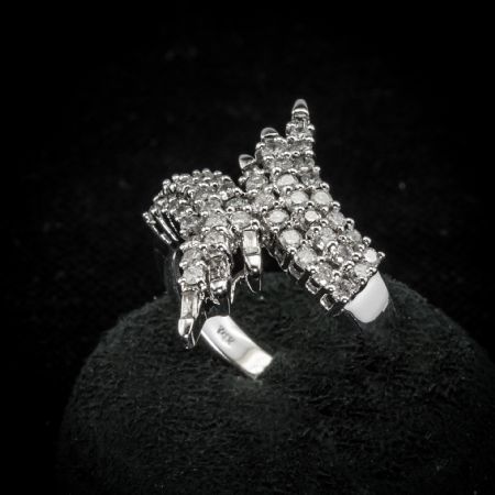 Bague  avec  Diamants