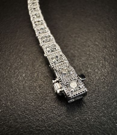 Bracciale  Tennis  con   Diamanti  