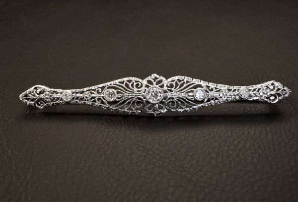 Early 1900s Diamond Brooch