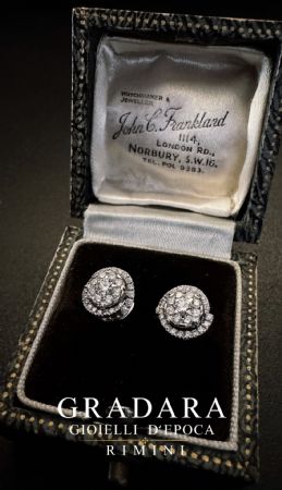 Pendientes con Diamantes 0.70 ct.