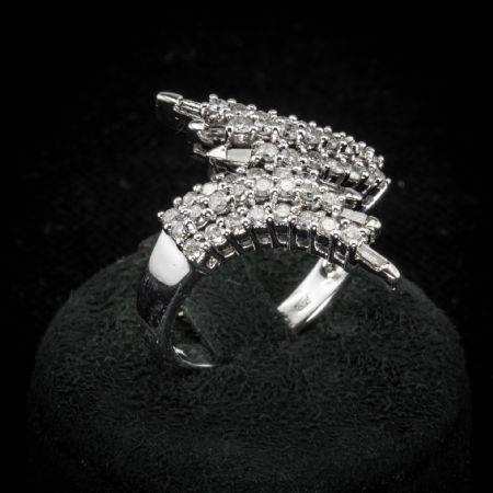 Anel com Diamantes 2 ct.