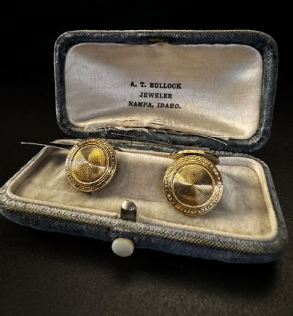 Early 1900s Yellow Gold Cufflinks